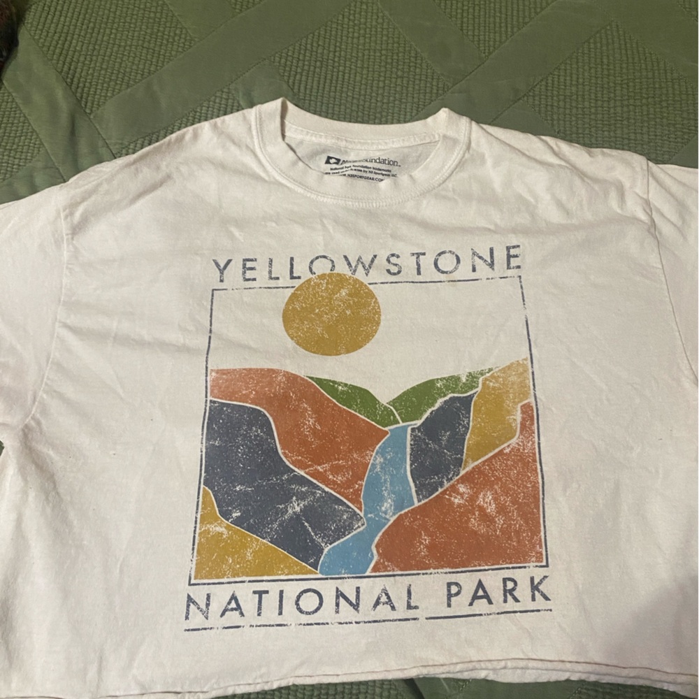 Yellowstone cropped t-shirt